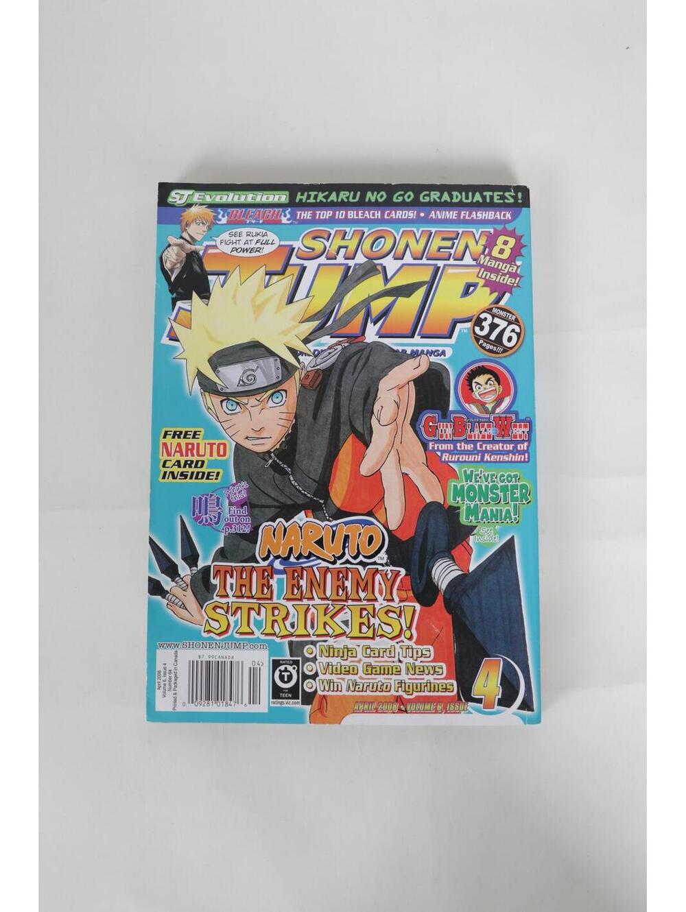 08' Shonen Jump April Volume 6 Issue 4 Manga
